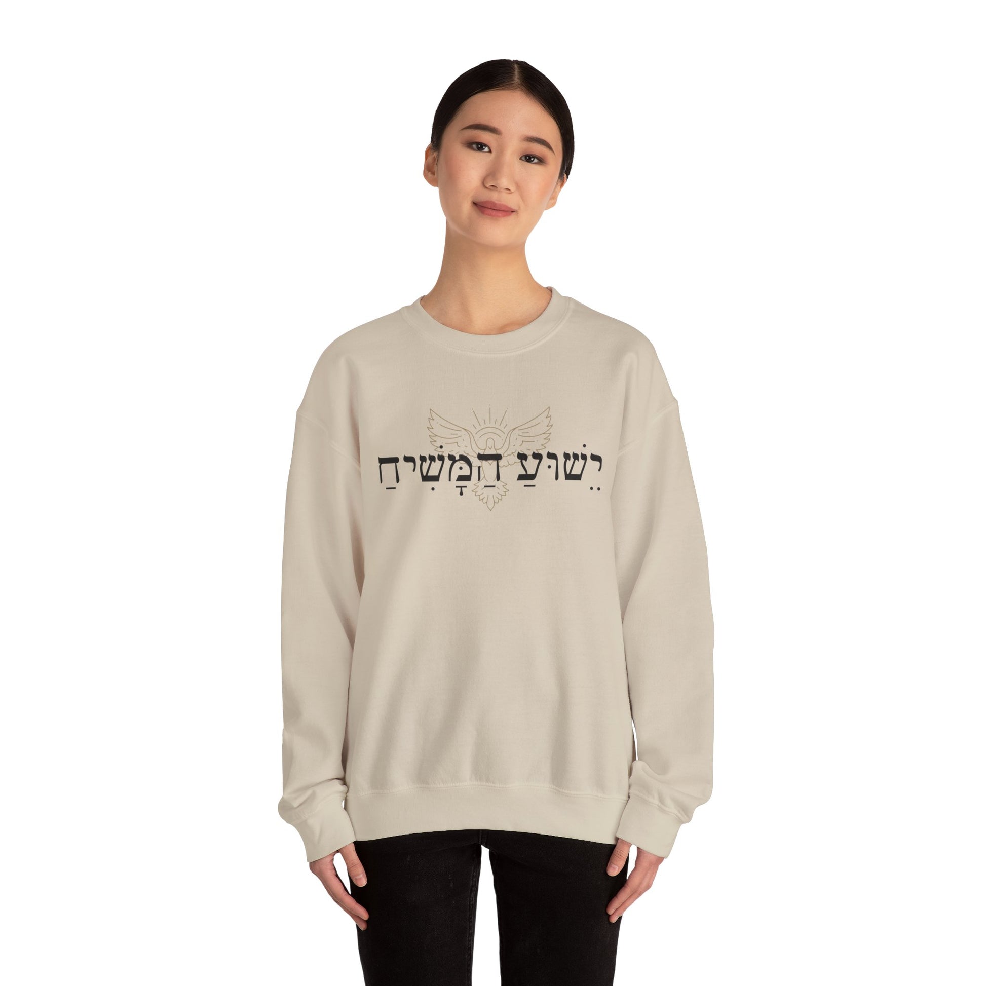 Christian Message Crewneck Sweatshirt | Cozy Unisex Pullover for Faith Expression, Everyday Comfort Wear, Gift for Religious Holidays