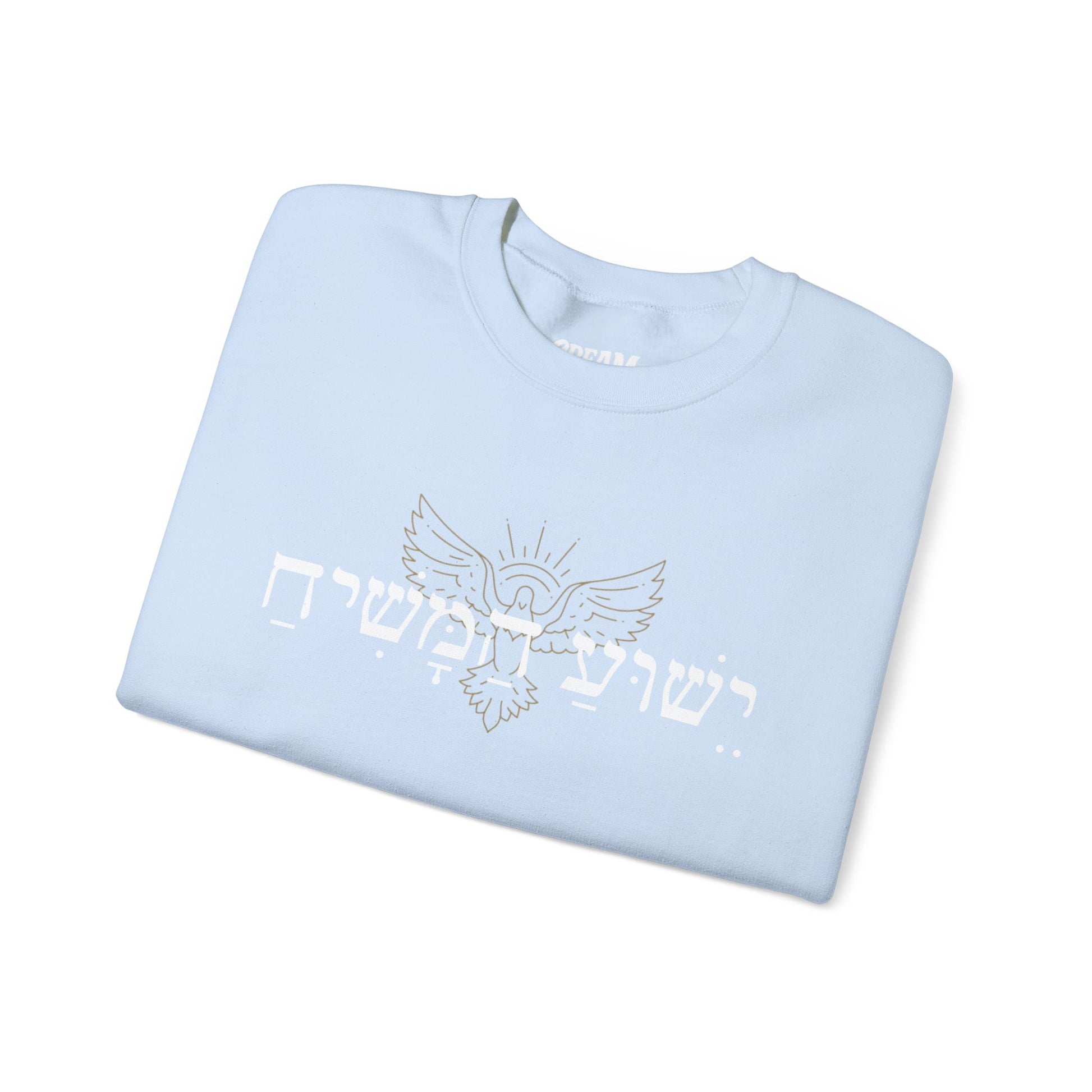 Christian Message Crewneck Sweatshirt | Cozy Unisex Pullover for Faith Expression, Everyday Comfort Wear, Gift for Religious Holidays