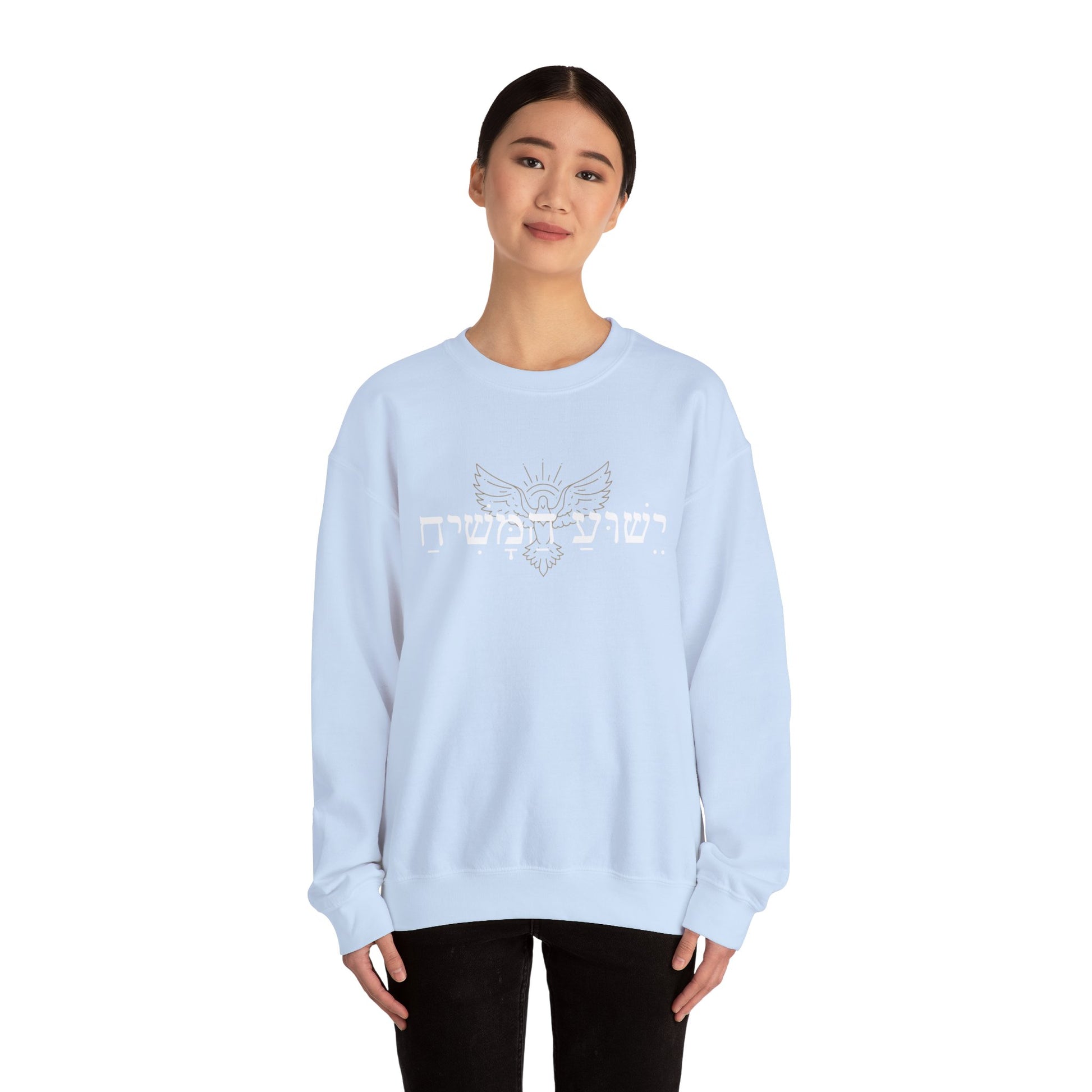 Christian Message Crewneck Sweatshirt | Cozy Unisex Pullover for Faith Expression, Everyday Comfort Wear, Gift for Religious Holidays