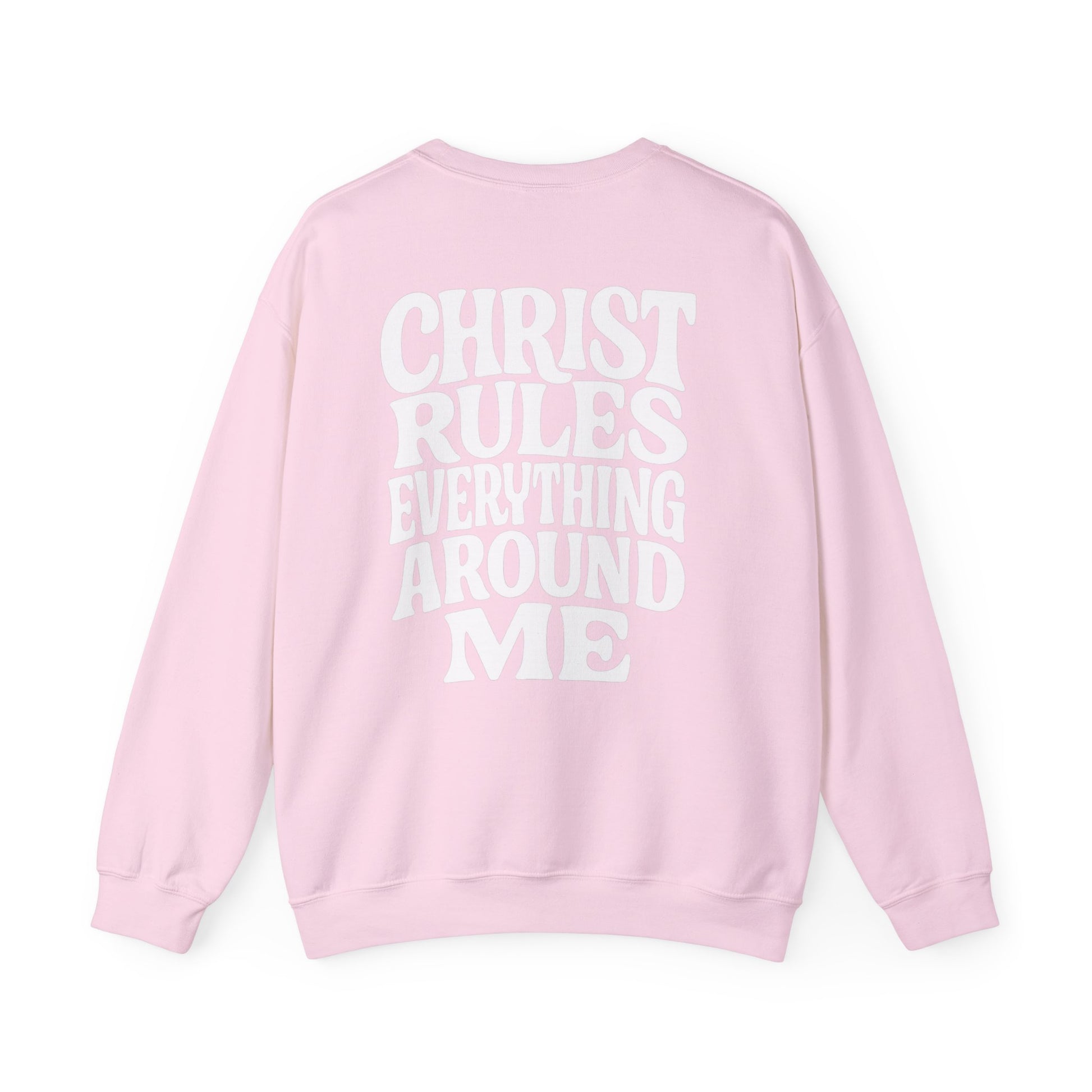 Christian Message Crewneck Sweatshirt | Cozy Unisex Pullover for Faith Expression, Everyday Comfort Wear, Gift for Religious Holidays