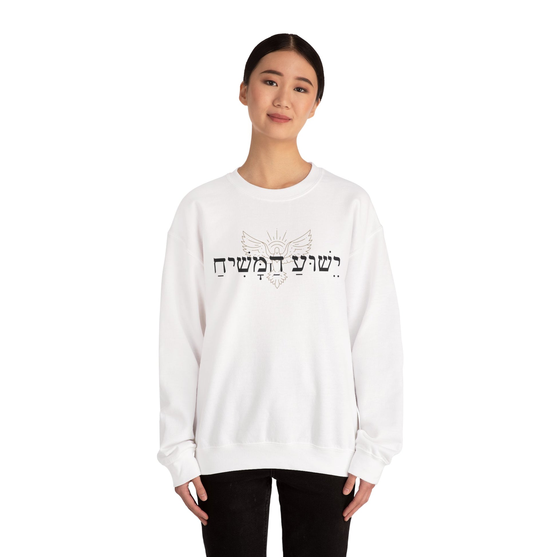 Christian Message Crewneck Sweatshirt | Cozy Unisex Pullover for Faith Expression, Everyday Comfort Wear, Gift for Religious Holidays