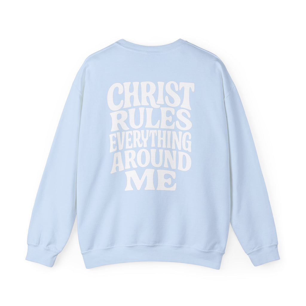 Christian Message Crewneck Sweatshirt | Cozy Unisex Pullover for Faith Expression, Everyday Comfort Wear, Gift for Religious Holidays