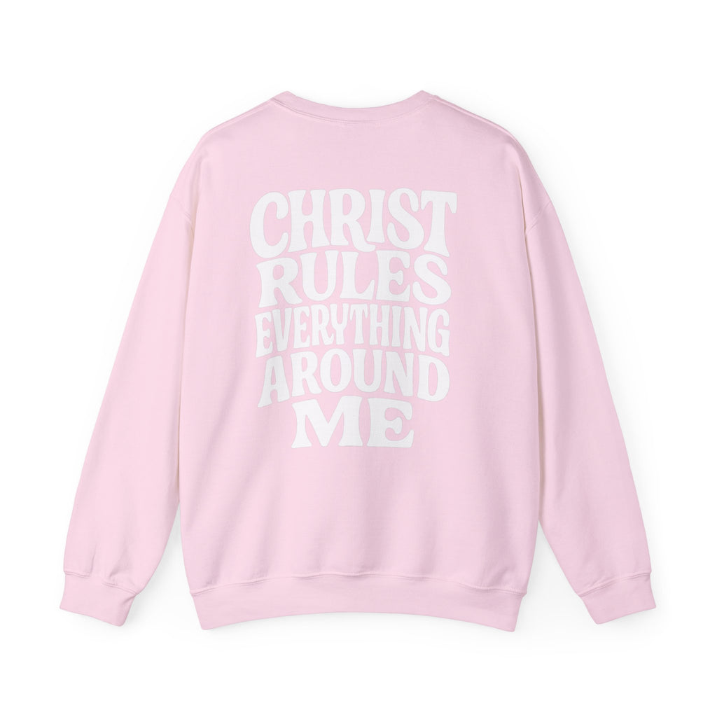 Christian Message Crewneck Sweatshirt | Cozy Unisex Pullover for Faith Expression, Everyday Comfort Wear, Gift for Religious Holidays
